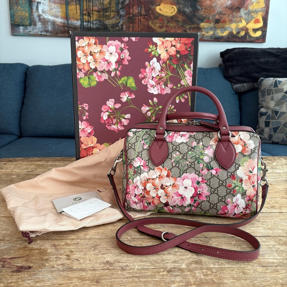 Gucci Bloom Boston Crossbody Bag small
